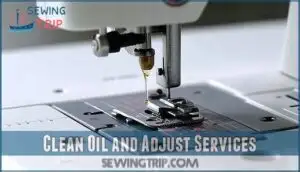 clean oil and adjust services