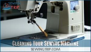 cleaning your sewing machine