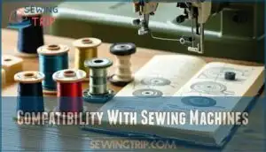 compatibility with sewing machines