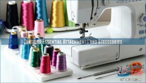 consider essential attachments and accessories