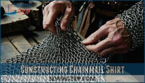 constructing chainmail shirt