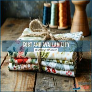 cost and availability