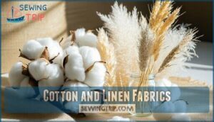 cotton and linen fabrics