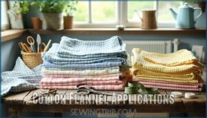 cotton flannel applications
