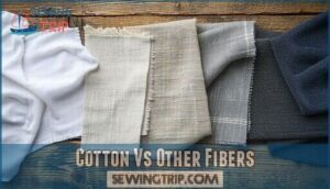 cotton vs other fibers
