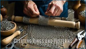 creating rings and patterns