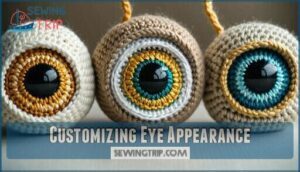 customizing eye appearance