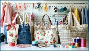 customizing tote bags