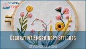 decorative embroidery stitches