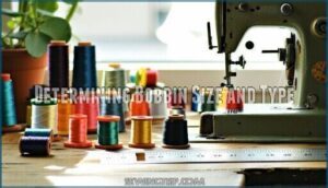determining bobbin size and type