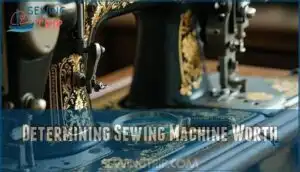determining sewing machine worth