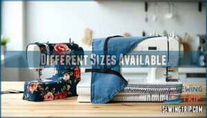 different sizes available