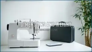 dimensions and weight