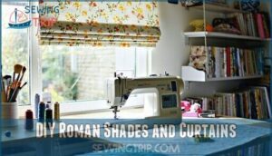 diy roman shades and curtains