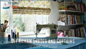 diy roman shades and curtains