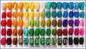 dmc thread color system