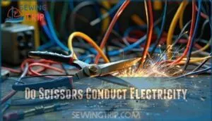 do scissors conduct electricity