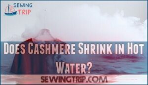 does cashmere shrink in hot water