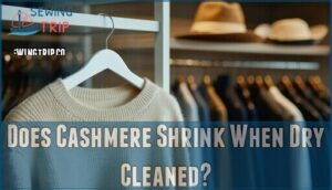 does cashmere shrink when dry cleaned