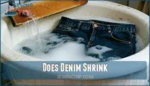 does denim shrink