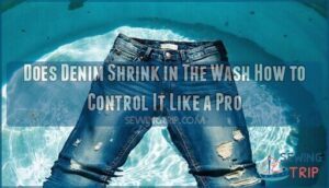 does denim shrink in the wash how to