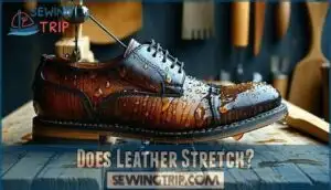 does leather stretch