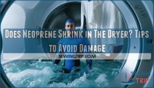does neoprene shrink in the dryer