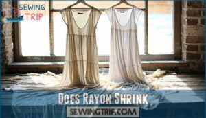 does rayon shrink