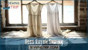 does rayon shrink