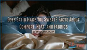 does satin make you sweat