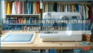 domestic sewing machine price trends
