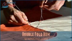 double fold hem