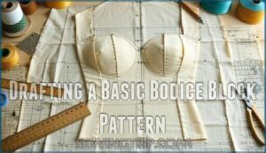 drafting a basic bodice block pattern