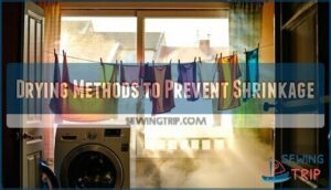 drying methods to prevent shrinkage