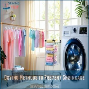drying methods to prevent shrinkage