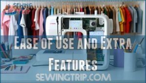 ease of use and extra features