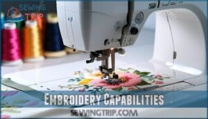 embroidery capabilities