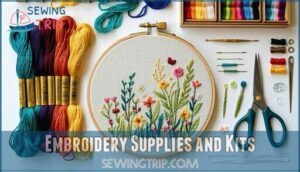 embroidery supplies and kits