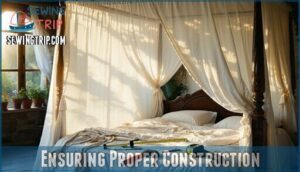 ensuring proper construction