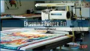 ensuring proper fit