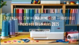 entry level sewing machine cost
