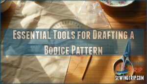 essential tools for drafting a bodice pattern