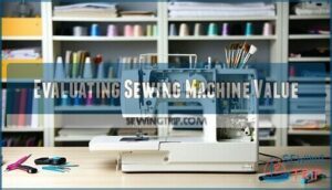 evaluating sewing machine value