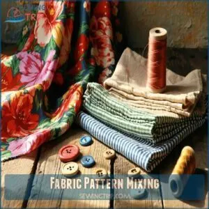 fabric pattern mixing