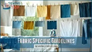 fabric specific guidelines
