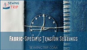 fabric-specific tension settings