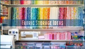 fabric storage ideas