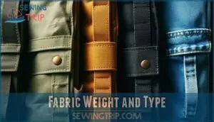 fabric weight and type