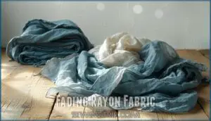 fading rayon fabric