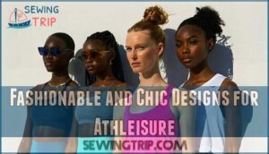 fashionable and chic designs for athleisure